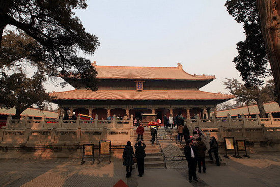 孔庙的主体建筑大成殿 孔庙的主体建筑大成殿