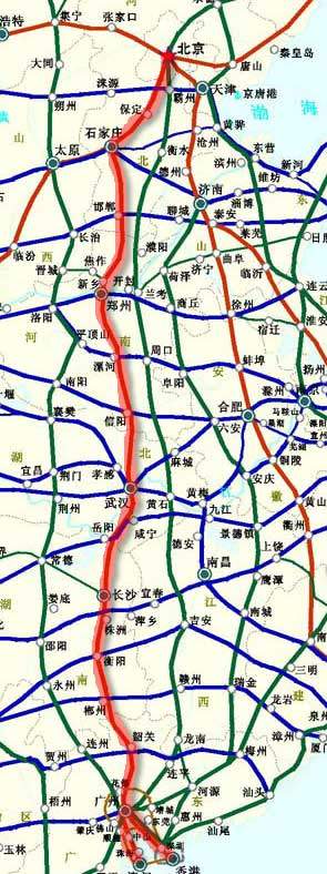 京港澳高速地图