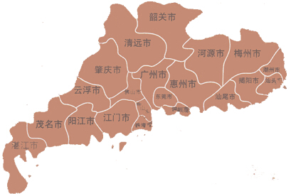 广东交通地图