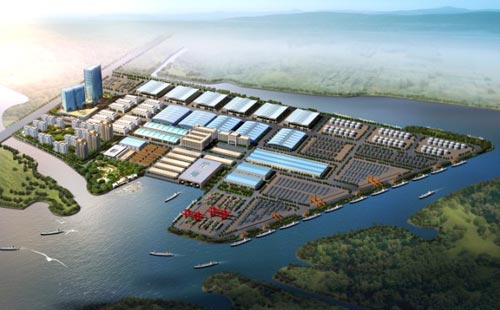 绍兴港现代物流